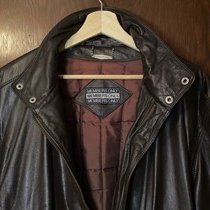 Members Only Leather Jacket